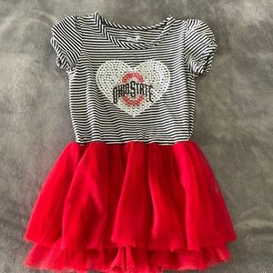 Girls 3T Ohio State dress